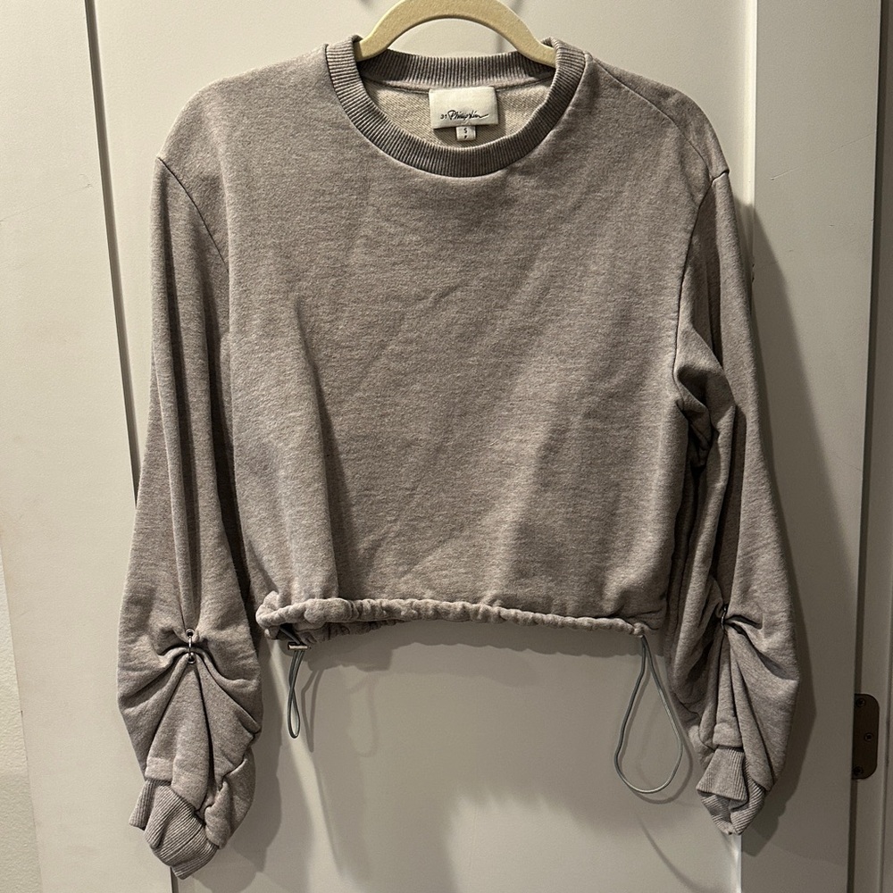 3.1 Phillip Lim Gray Sweatshirt
